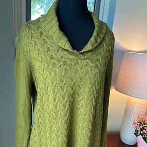 Coldwater Creek Size XL Green Sweater
